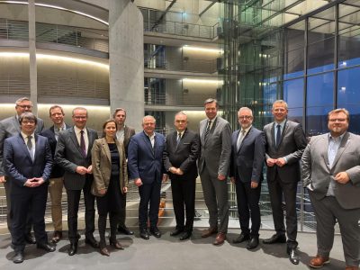 Gant und Bolojan in Deutschland